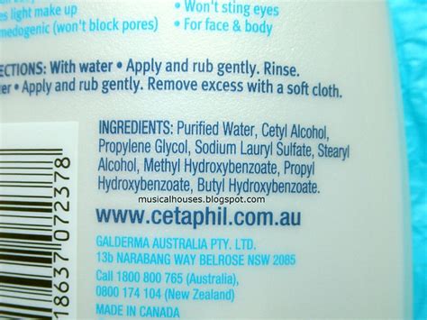 Cetaphil Gentle Skin Cleanser Review and Ingredients Analysis - of ...