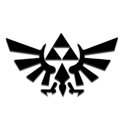 Zelda Triforce Pumpkin Stencil