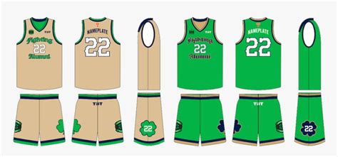 Notre Dame Basketball Uniforms, HD Png Download - kindpng