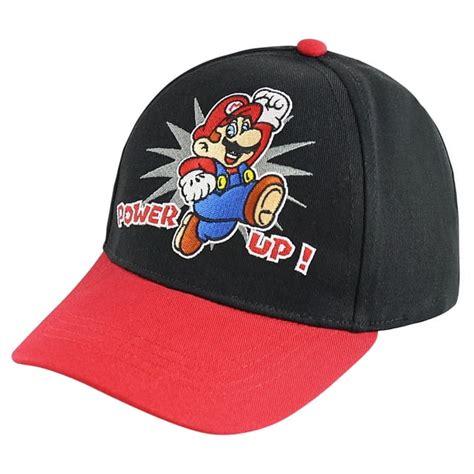 Nintendo - Kids baseball Hat for Little Boys Ages 4-7, Super Mario ...