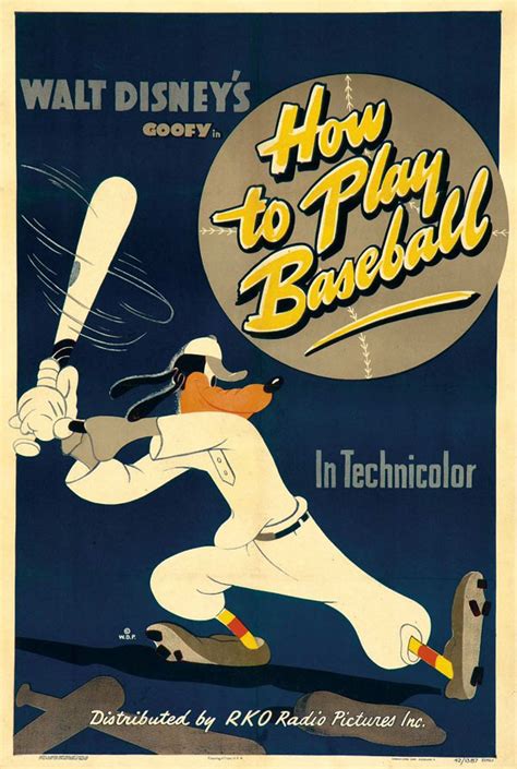 Baseball Featured in First Goofy “How To” Cartoon