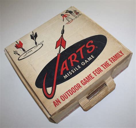 Original JARTS Lawn Darts Game VG/EX Condition.