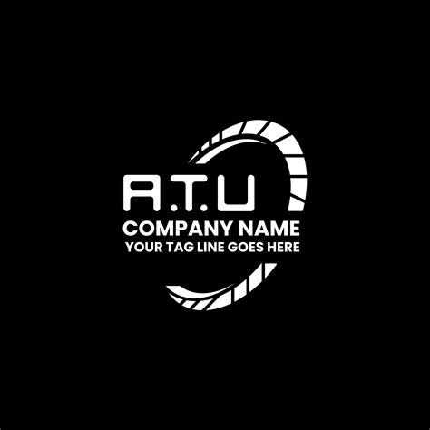 ATU letter logo creative design with vector graphic, ATU simple and ...