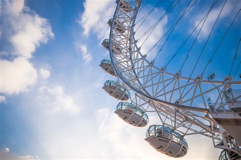 Free Images : ferris wheel, sky, blue, tourist attraction, cloud, fun, recreation, amusement ...