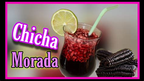 Chicha Morada deliciosa bebida - YouTube