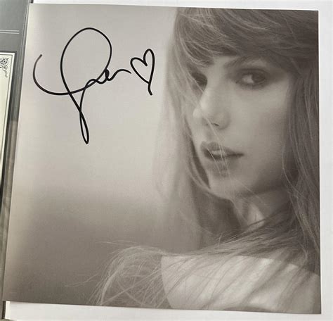 Signed TTPD Vinyl : r/TaylorSwiftAutographs