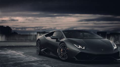 Lamborghini 4k Wallpaper Dark Black Lamborghini Aventador 4k Hd Wallpapers