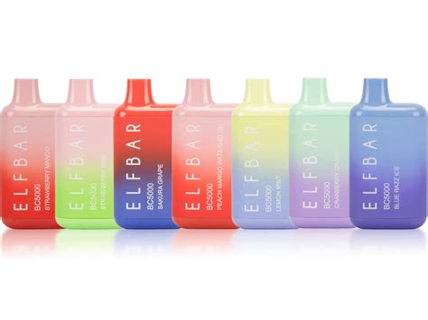 Review: Elf Bar BC5000 Disposable Vape 500 Puffs – E Liquid Flavors