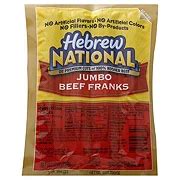 Hebrew National Jumbo Beef Franks - Shop Meat at H-E-B