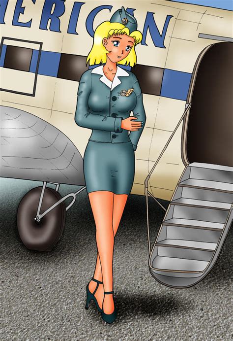 Pan Am Flight Attendant by Av8r402 on DeviantArt