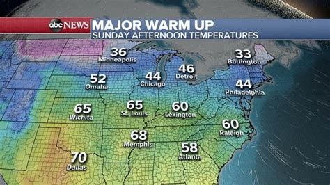 Video Temperatures expected to rise on the East Coast - ABC News