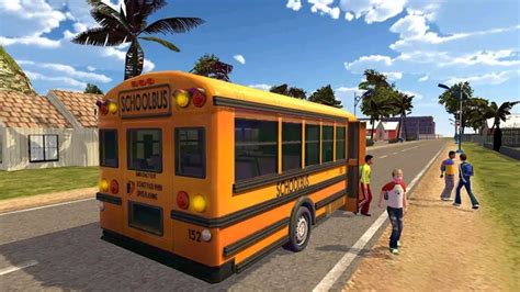 School Bus: Summer School Transportation - Android iOS Gameplay - YouTube