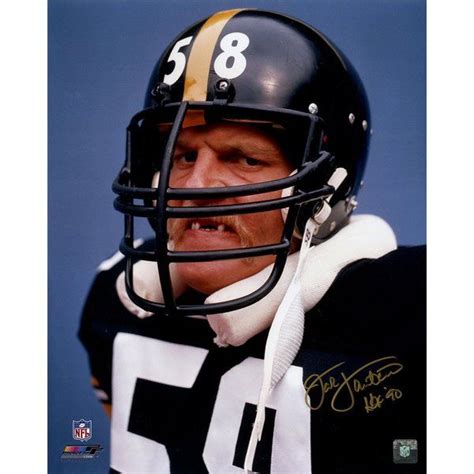 Jack Lambert Pittsburgh Steelers 'Teeth' 16x20 Photo w/ ""HOF 90"" Insc | Jack lambert ...