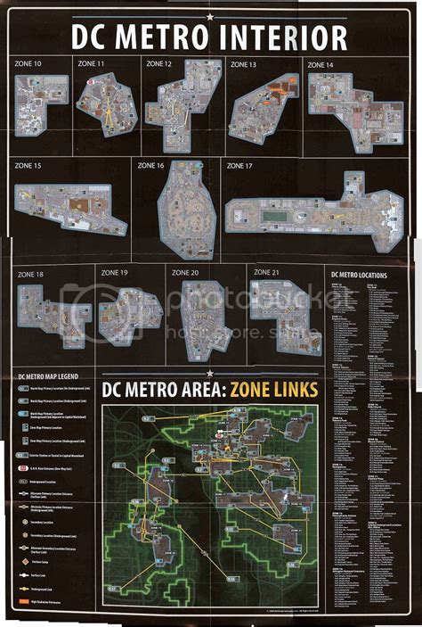 Fallout 3 DC Metro Map Photo by bluemedle | Photobucket