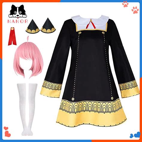 Anya Forger Cosplay, Women's Fashion, Dresses & Sets, Dresses on Carousell