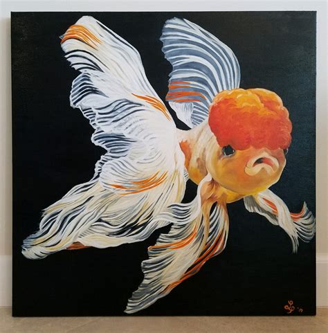 Goldfish Oil Painting | ubicaciondepersonas.cdmx.gob.mx