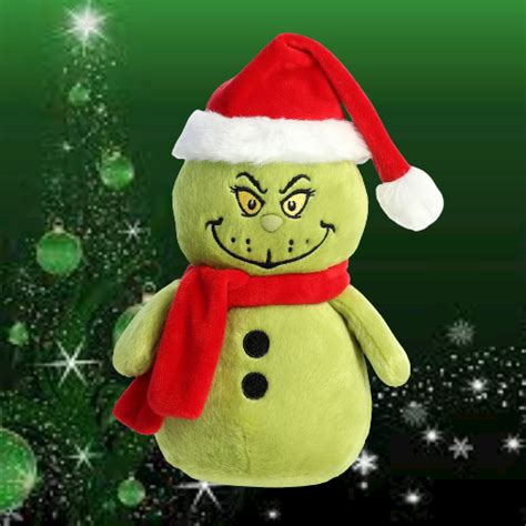 8" GRINCH SNOWMAN