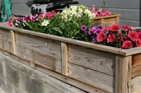 Ana White | Raised flower planter beds - DIY Projects