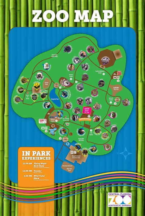 Central Florida Zoo & Botanical Gardens Plan Your Zoo Trip | Downloadable Map of Central Florida Zoo