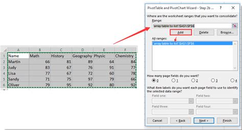 How to quickly convert an array table to a list table in Excel?