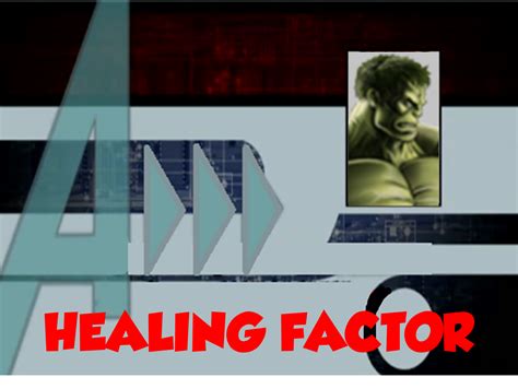 Healing Factor (A!) | Marvel Fanon | Fandom powered by Wikia