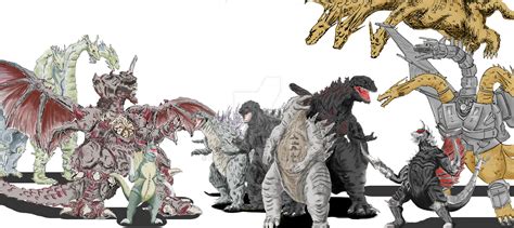 Some of my Favorite Monsters in Godzilla Series by Da-Greyman on DeviantArt