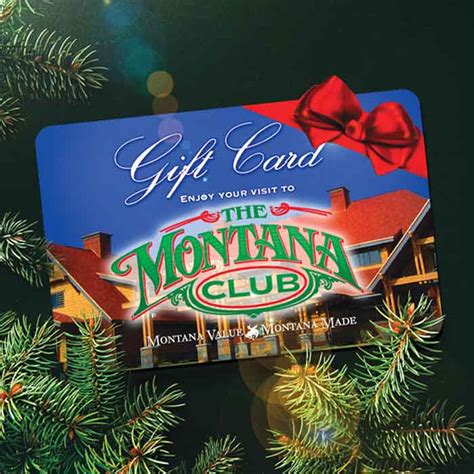 BOGO Gift Card Sale - The Montana Club Restaurant