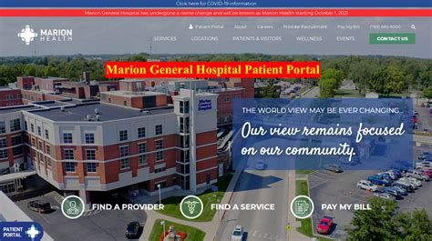 Marion General Hospital Patient Portal Login -www.marionhealth.com - Updated 2023