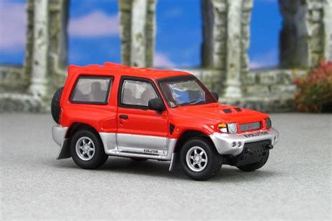 1998 Mitsubishi Pajero Evolution - red f - Hongwel by Deanomite17703 on ...