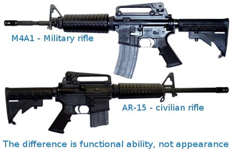 Whats The Difference Between An Ar 15 An M16 And An M4a1 Quora | Images ...