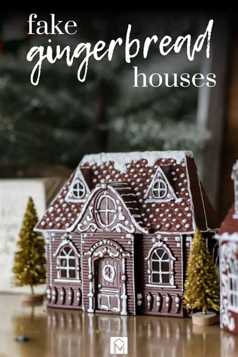 Fake Gingerbread House with Dollar Tree Dollhouse | Dollar store ...