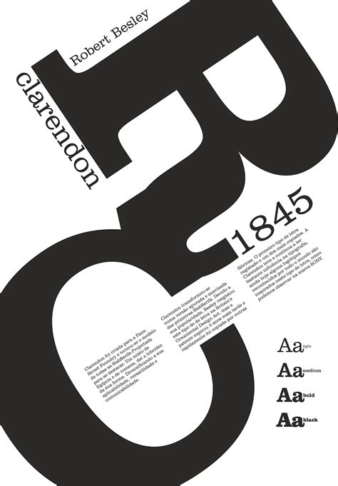 Clarendon | Typography on Behance