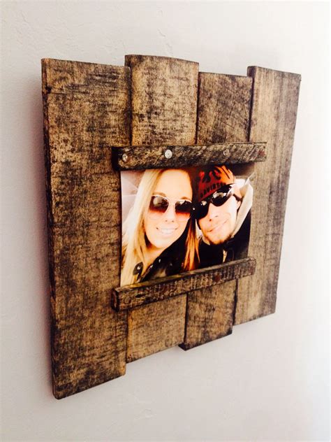 This item is unavailable | Etsy | Pallet picture frames, Pallet ...