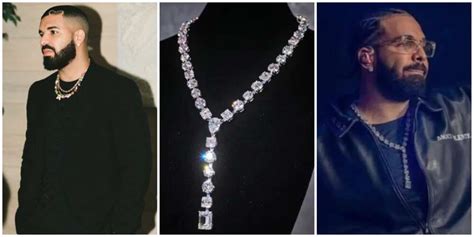 Drake Gets Diamond Necklace With 42 Engagement Rings Worth Over N5.3b - Legit.ng