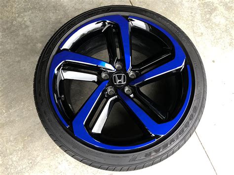 Honda Accord 2022 Black Rims