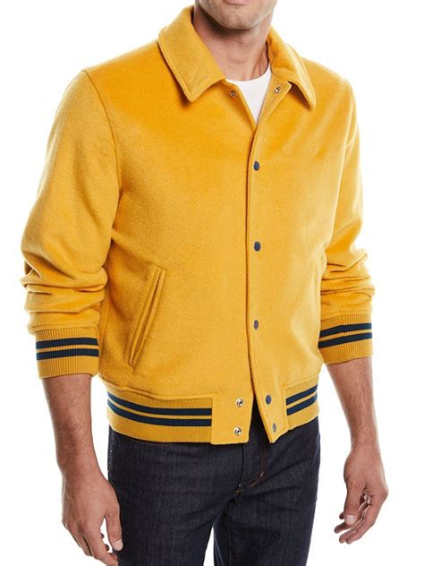 Men Classic fit Wool Varsity Jacket – Bay Perfect