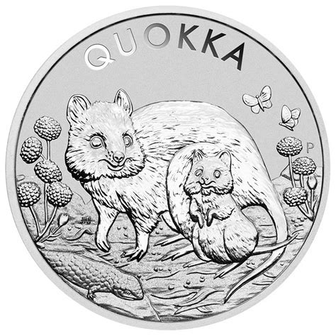 The Perth Mints wildlife silver bullion coin series ‘Quokka’ debuts its second annual design ...