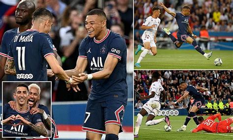 Kylian Mbappe seals his new contract at PSG with a hat-trick as the ...