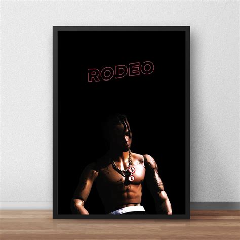 Travis Scott Rodeo Poster, Hip Hop Art Print, Travis Scott Print ...