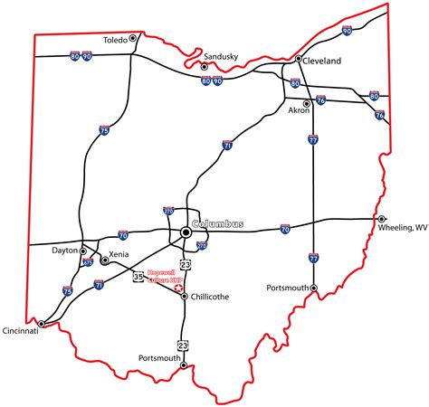 Road Conditions In Ohio Map - Gillie Donnamarie