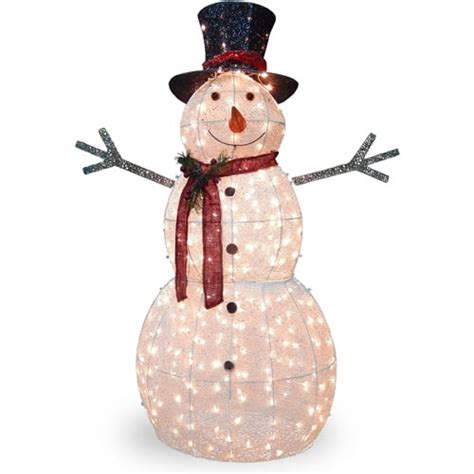 National Tree 60" Crystal Snowman - Walmart.com - Walmart.com