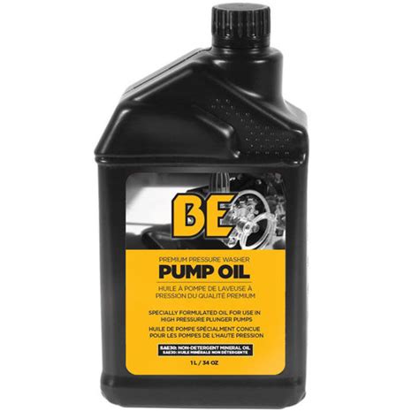 BE Pressure Washer Pump Oil - 85.490.000