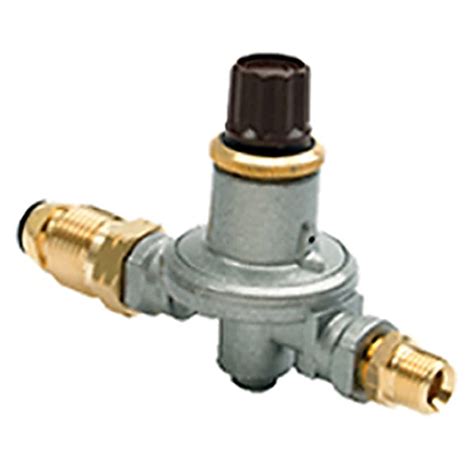 Mr. Heater High pressure adjustable regulator with full flow soft nose P.O.L. inlet and 1/4 ...