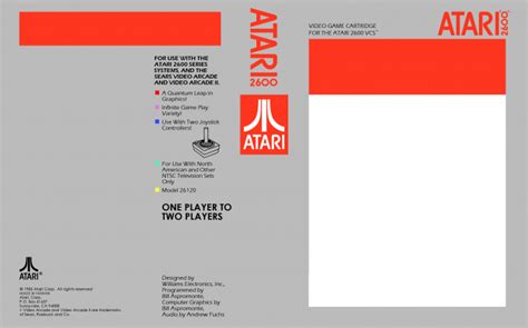 Atari 2600 template