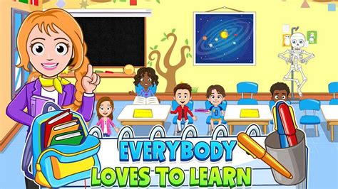 My Town: School APK 1.84 (Paid for free) ~ Free APK Mod