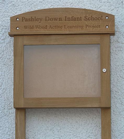 External Noticeboards Handmade In The UK