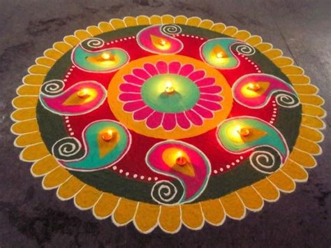 75+ Simple And Easy Rangoli Designs Collection 2019-2020