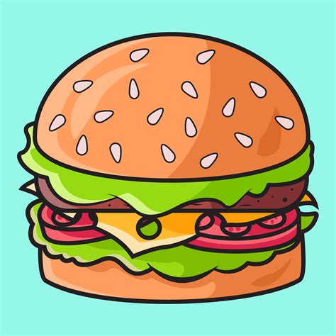 Hamburger Vector Art, Icons, and Graphics for Free Download