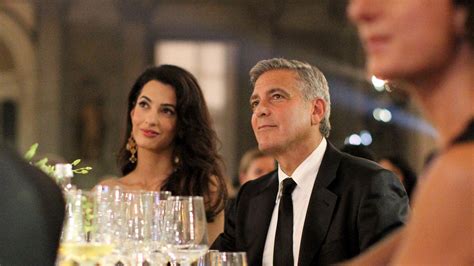 Amal Clooney Wedding : See George Clooney And Amal Alamuddin S First ...