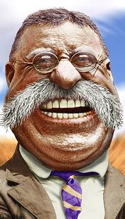 Teddy Roosevelt - Caricature | Theodore "Teddy" Roosevelt, 2… | Flickr